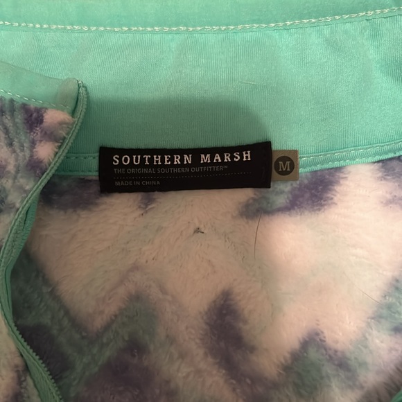 Men’s Southern Marsh fleece pullover - Picture 3 of 3